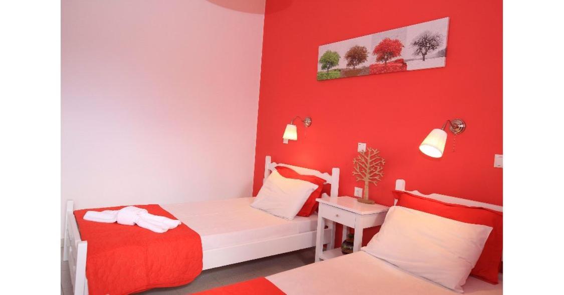 Athina Apartments Stoúpa Esterno foto